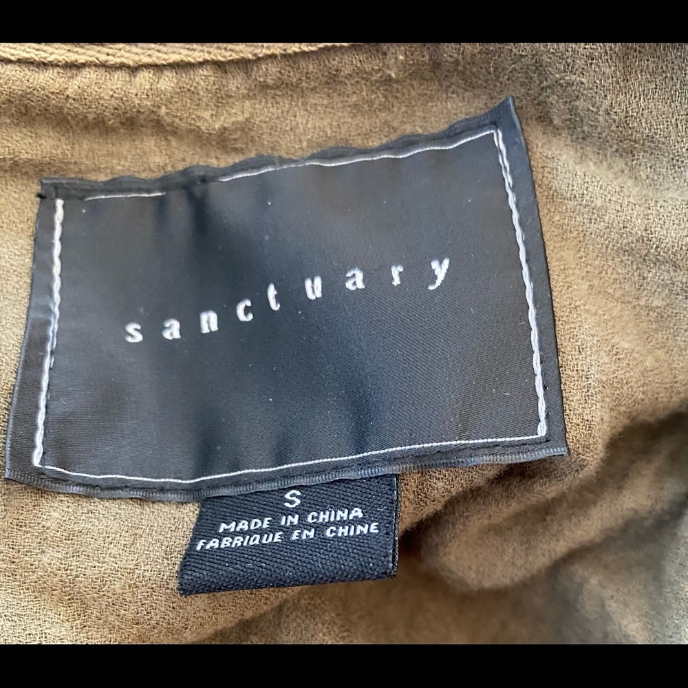 Sanctuary x Anthro Army Green Military Inspired Jacket- Size Small - Picture 6 of 8